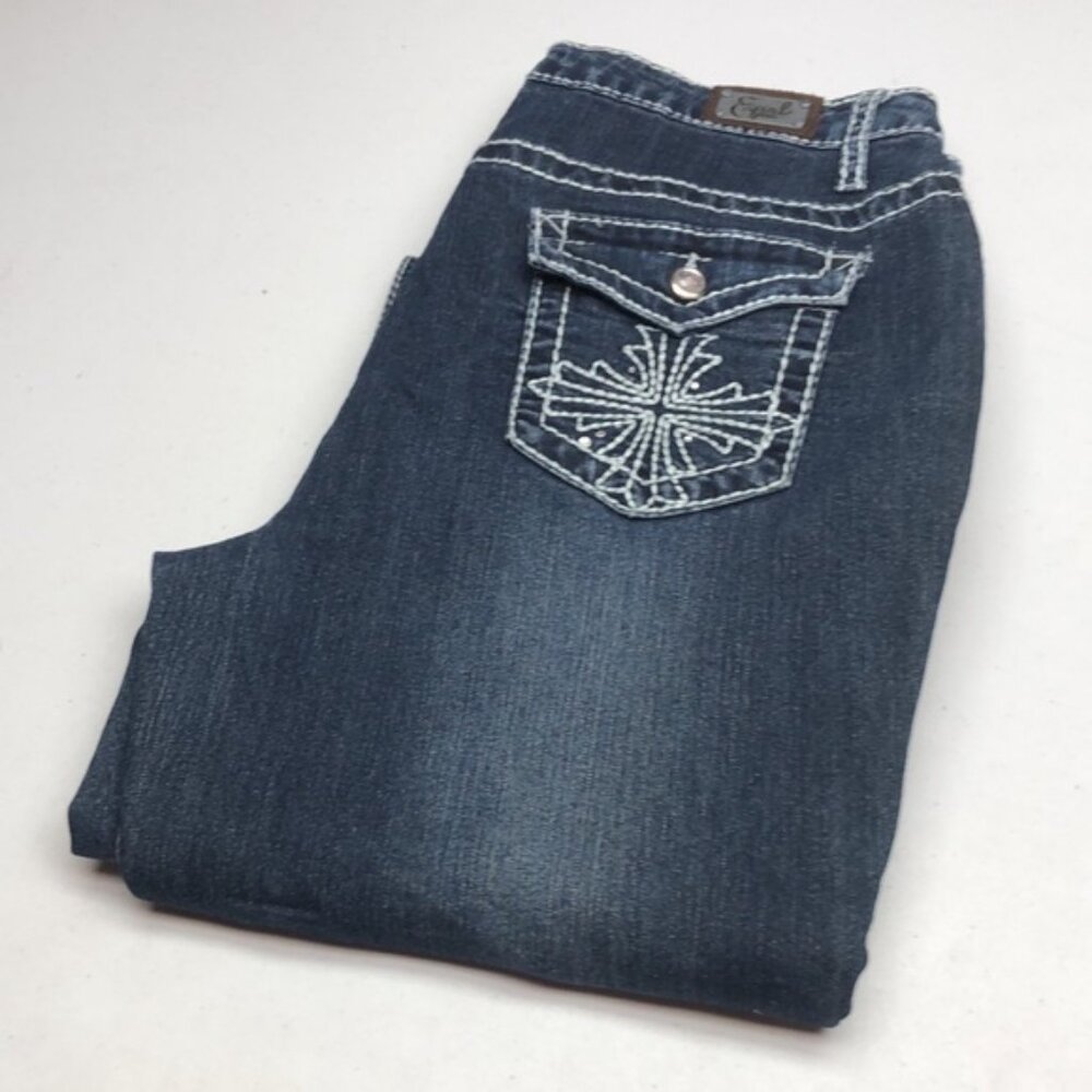 VINTAGE EARL HI-RISE BOOTCUT JEANS 12/31x30 💎